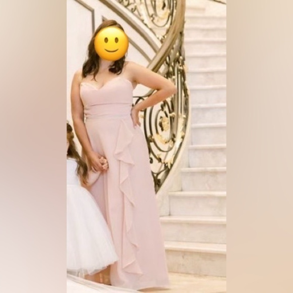 Christina Wu Rose Chiffon Formal Dress Size 12 | Bridesmaid Wedding Guest